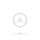 SOLLUX PENDUL OWLS E27 1x15W SL.1423