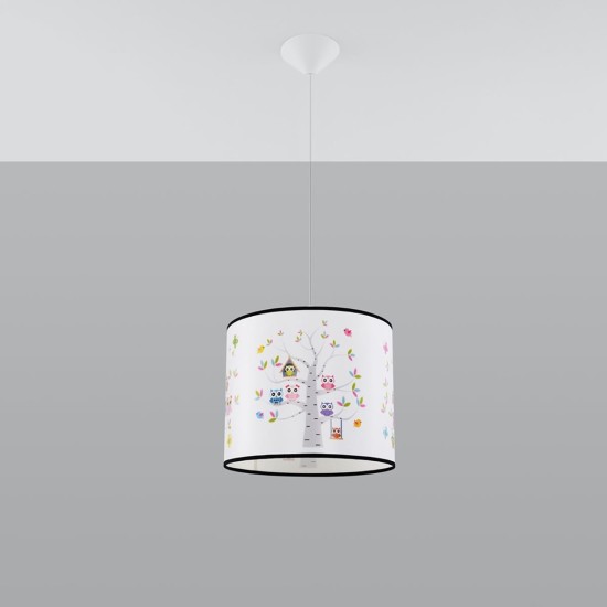 SOLLUX PENDUL OWLS E27 1x15W SL.1423