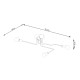 SOLLUX CHANDELIER VECTOR 4 WHITE SL.1442