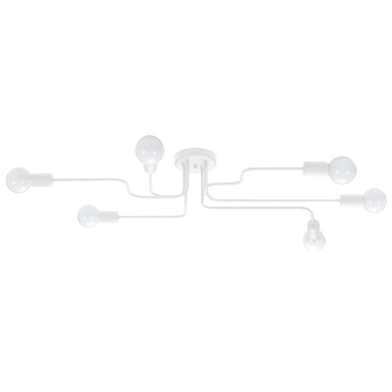 SOLLUX CANDELABRU VECTOR 6 ALB SL.1443