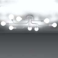 SOLLUX CHANDELIER VECTOR 8 WHITE SL.1444