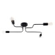 SOLLUX CHANDELIER VECTOR 4 BLACK SL.1446