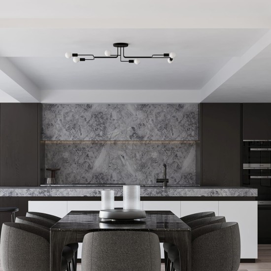 SOLLUX CHANDELIER VECTOR 4 BLACK SL.1446