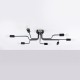SOLLUX CHANDELIER VECTOR 8 BLACK SL.1448