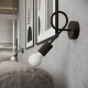 SOLLUX WALL LAMP LEVAR BLACK SL.1454