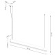 SOLLUX LED ПЕНДЕЛ LYKKE 120 LED 3000K TH.322