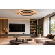 ITALUX LED ПЛАФОН NATANO ЧЕРЕН,СВЕТЛО ДЪРВО 28W 3000K 1050lm PLF-55362-25W-WO