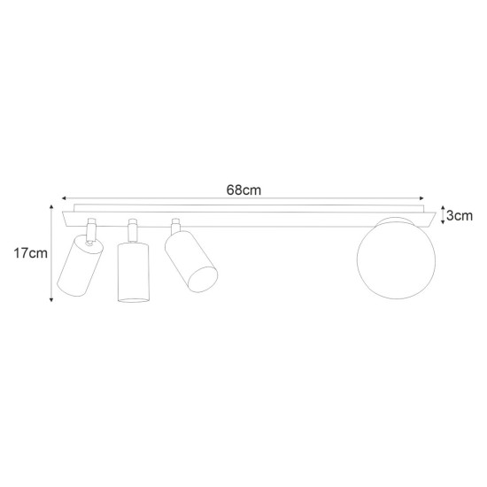 KAJA CHANDELIER K-4136 ALBIO