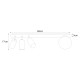 KAJA CHANDELIER K-4136 ALBIO