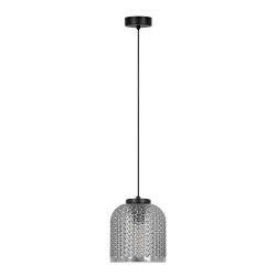 KAJA  LAMPA PENDUL INGA STICLA GRAFIT 1XE27 Ø18 K-5630
