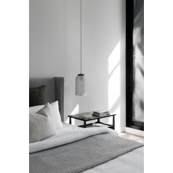 KAJA  LAMPA PENDUL INGA STICLA GRAFIT 1XE27 Ø14 K-5631