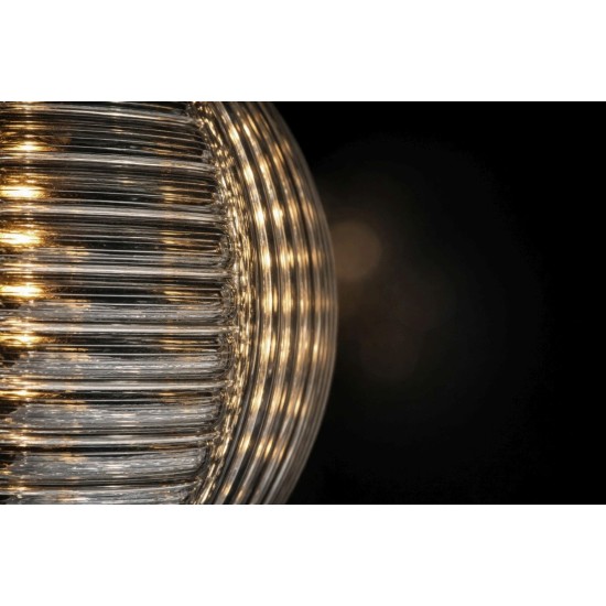 KAJA CHANDELIER TESORO GLASS BEIGE 6XG9 Ø12 K-5701