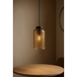 KAJA  Lampă suspendată  CAPRI sticlă chihlimbar 1XE27 Ø14 K-5621