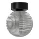 KAJA CEILING LAMP FADO GLASS GRAPHITE 1XG9 Ø12 K-5691