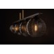 KAJA CHANDELIER FADO GLASS GRAPHITE 5XG9 Ø12 K-5693