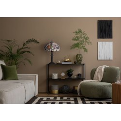 KAJA НАСТОЛНА ЛАМПА TIFFANY ROSES СТЪКЛО E27 K-G161385