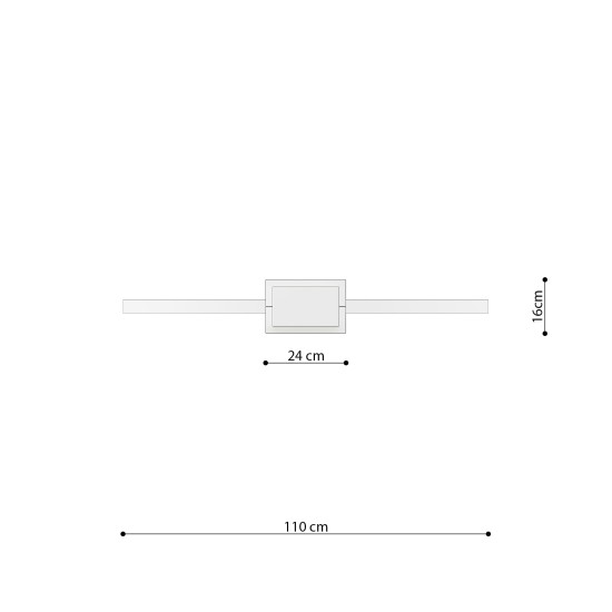 SOLLUX LED ПЕНДЕЛ RIO 110 3000K 1x70W IP20 TH.121