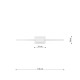SOLLUX LED ПЕНДЕЛ RIO 110 3000K 1x70W IP20 TH.121