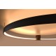 SOLLUX LED LAMPA DE TAVAN RIO 55 LED 3000K LED 1x30W IP20 TH.126 THORO NEGRU