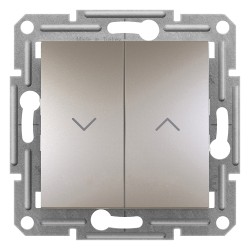 SCHNEIDER ASFORA  ROLLER BLIND PUSHBUTTON 10A BRONZE EPH1300169