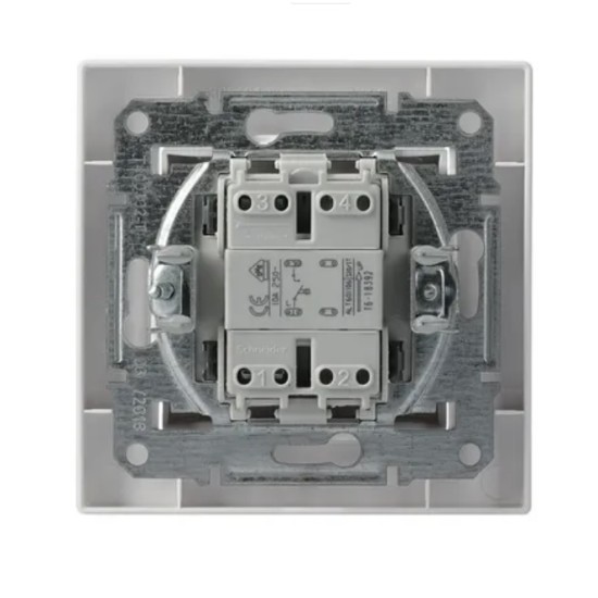SCHNEIDER ASFORA  PUSHBUTTON 10A WHITE EPH0800321