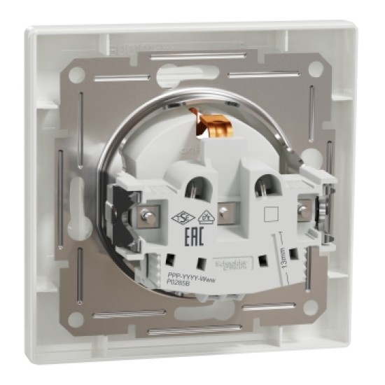 SCHNEIDER ASFORA КОНТАКТ ШУКО 2P+E 16A КРЕМ EPH2900123