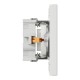 SCHNEIDER ASFORA WHITE  SINGLE SOCKET SHUTTERS OUTLET 2P+E 16A EPH2900221