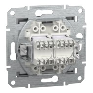 SCHNEIDER ASFORA DATA SOCKET 2XRJ45 Cat.5 UTP EPH4400162