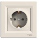 SCHNEIDER ASFORA КОНТАКТ ШУКО 2P+E 16A КРЕМ EPH2900123