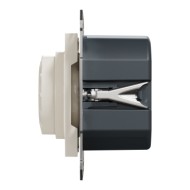 SCHNEIDER ASFORA  ДИМЕР ДЕВИАТОР LED 3-370W КРЕМ EPH6870123 