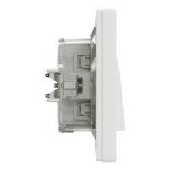 SCHNEIDER ASFORA  ДЕВИАТОРЕН КЛЮЧ СХ.6 С ГЛИМ ЛАМПА 10A БЯЛ EPH1500121