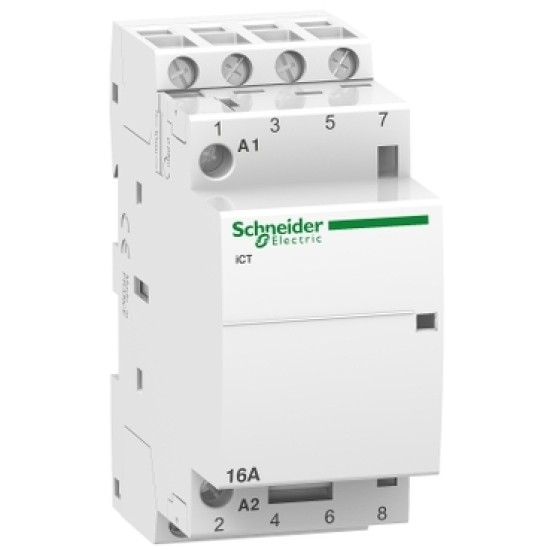 КОНТАКТОР МОДУЛЕН Acti 9 iCT 16A 4P 4NO 230V A9C22814