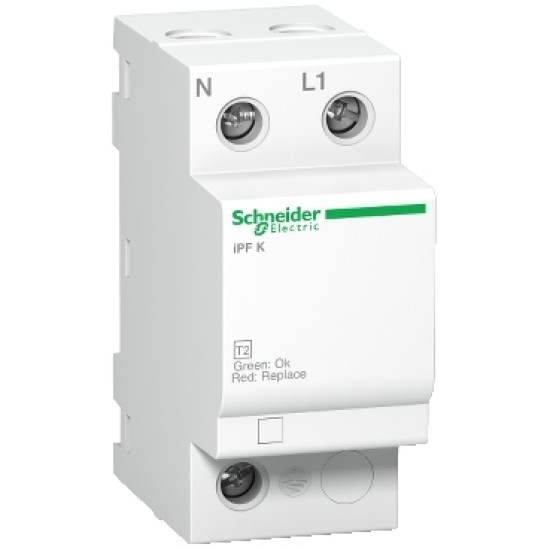 SCHNEIDER  IPF20 SURGE ARRESTERS  40KA 1P+N ТИП 2  A9L15687