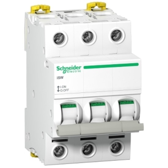 SCHNEIDER ELECTRIC Acti 9 iSW  Întrerupătoare de deconectare iSW 2P 63 415V AC A9S65263