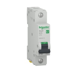 Easy9 EZ9F35110 MINIATURE CIRCUIT BREAKERS E60N 1P 10A curve C 6kA 