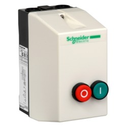 Schneider Electric TeSys LE - enclosed DOL starter - 18 A - 220 V AC coil LE1D18M7