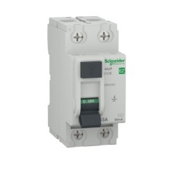 Easy9 RCCB XP 2P tip AC 30 mA 63A