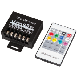 ULTRALUX RF КОНТРОЛЕР ЗА RGB СВЕТОДИОДНО ОСВЕТЛЕНИЕ 240W 20A 12-24V DC