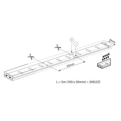 VIVALUX LED ЛЕНТА ORLO LED ∙ 6400К ∙ IP65 ∙ 5M