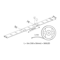 VIVALUX LED ЛЕНТА CODA LED ∙ 4000K ∙ 5M