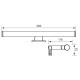 VIVALUX  LED ТЯЛО ЗА БАНЯ ALDO LED  6W  4000K ХРОМ