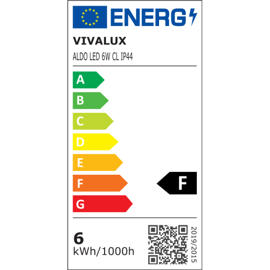 VIVALUX  LED ТЯЛО ЗА БАНЯ ALDO LED  6W  4000K ХРОМ