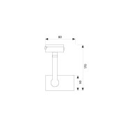 VIVALUX СПОТ ЗА РЕЛСОВ МОНТАЖ  EXEO  TL901  PAR30  E27  БЯЛ