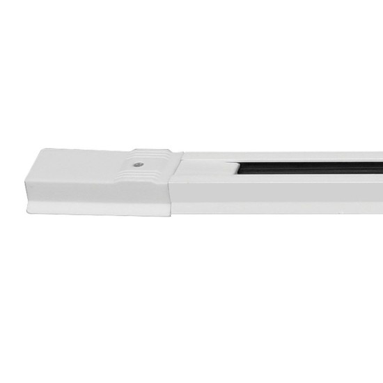 VIVALUX RAIL FOR TRACK LIGHT SYSTEMS RAIL  1M WHITE