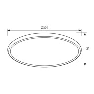 VIVALUX LED LIGHTING FIXTURE MULTIFUNCTIONAL HERA LED 36W 3000-6400K