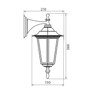 VIVALUX APLICE EXTERIOR MARIBOR WD001 ALAMA ANTICHĂ IP44 VIV004186