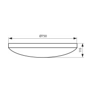 VIVALUX LED LIGHTING FIXTURE MULTIFUNCTIONAL CELINE LED 100W 3000-6400K