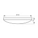 VIVALUX LED LIGHTING FIXTURE MULTIFUNCTIONAL CELINE LED 100W 3000-6400K