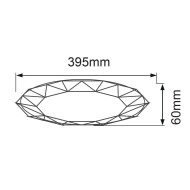 VIVALUX LED LIGHTING FIXTURE MULTIFUNCTIONAL JEWEL LED 36W 3000-6400K