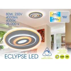 VIVALUX CORPORARE DE ILUMINAT LED VIVALUX MULTIFUNCTIONAL ECLYPSE LED 80W